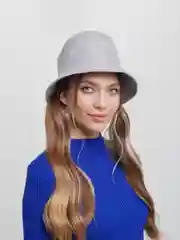 Песочный хаки панама однотонная унисекс