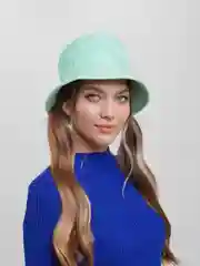 Мятный панама однотонная унисекс