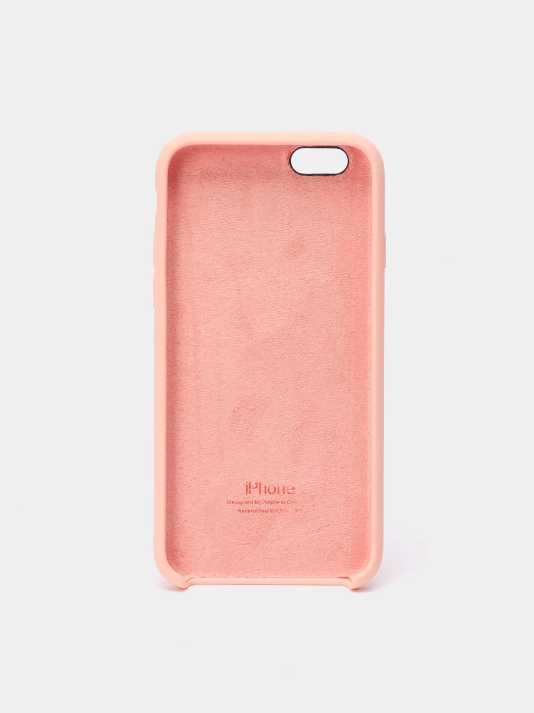 Коралловый меланж чехол Silicone Case для iPhone 6 6s