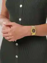 Черный часы женские наручные, кварцевые
