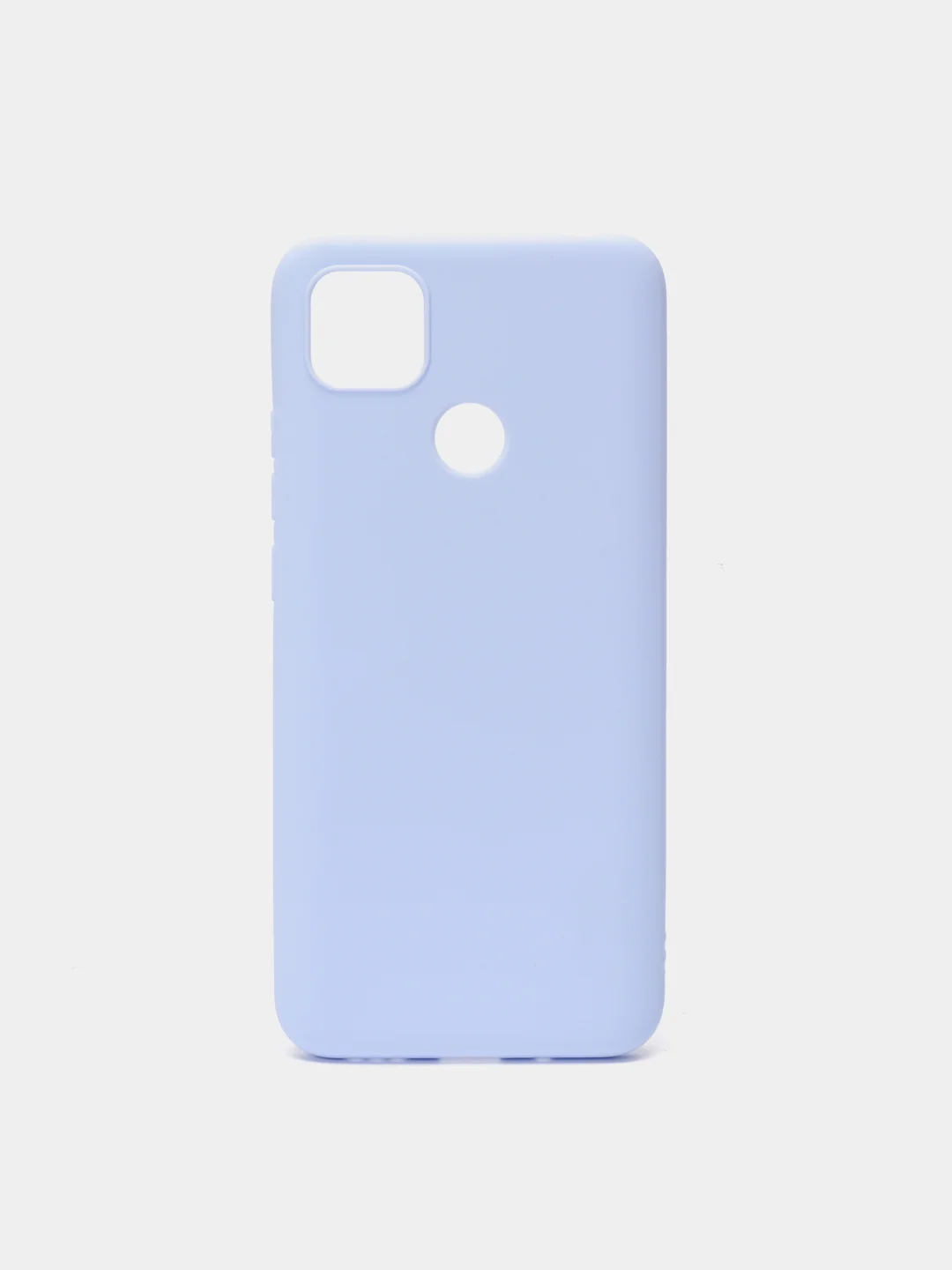 Небесно-голубой чехол для Xiaomi Redmi 9С силиконовый матовый однотонный