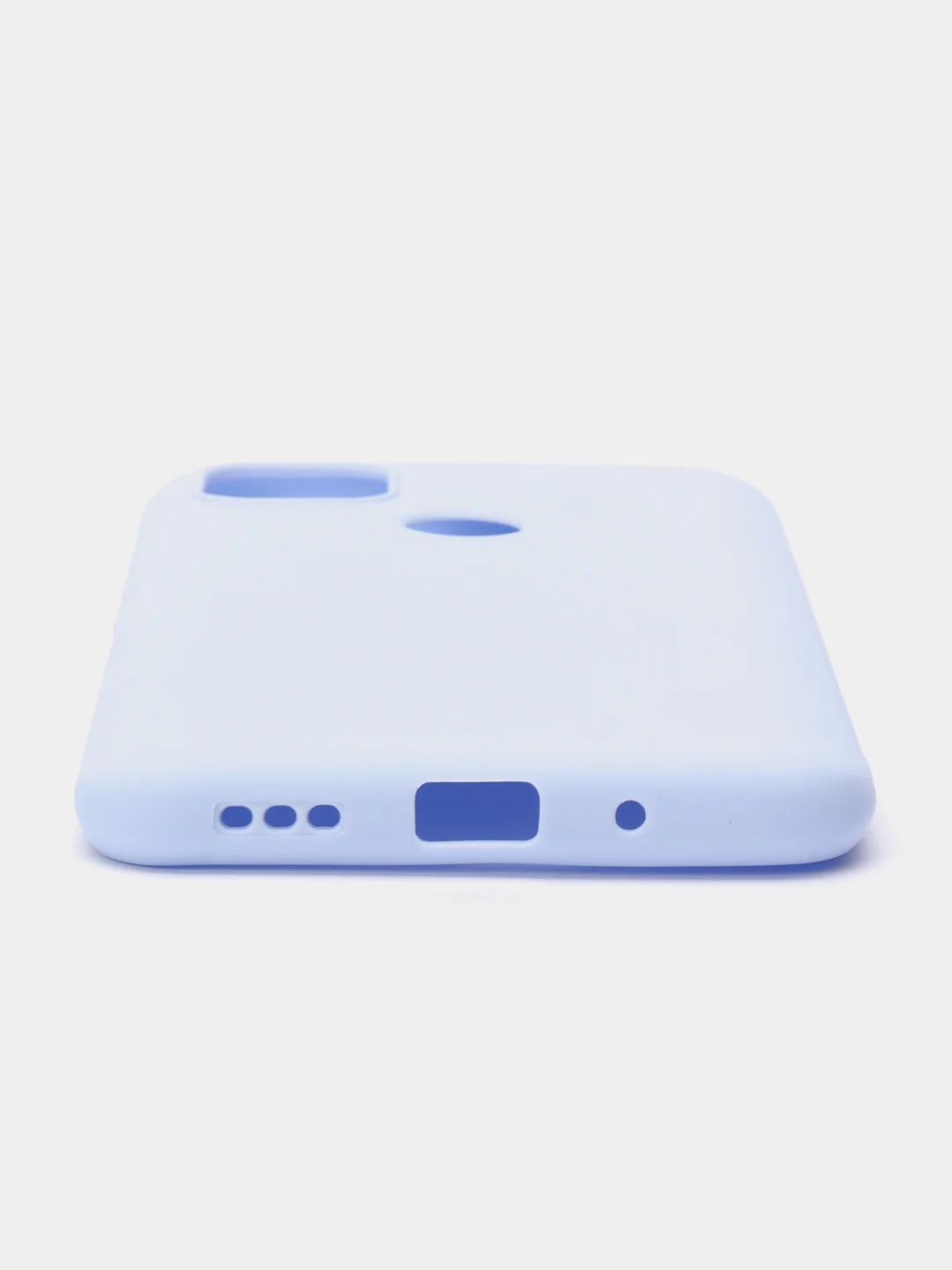 Небесно-голубой чехол для Xiaomi Redmi 9С силиконовый матовый однотонный