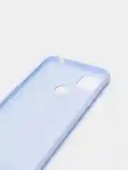 Небесно-голубой чехол для Xiaomi Redmi 9С силиконовый матовый однотонный