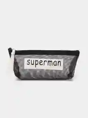 Белый пенал "SOS", "Superman", органайзер для канцтоваров, пенал для канцтоваров, косметичка