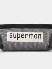 Белый пенал "SOS", "Superman", органайзер для канцтоваров, пенал для канцтоваров, косметичка
