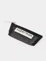 Белый пенал "SOS", "Superman", органайзер для канцтоваров, пенал для канцтоваров, косметичка