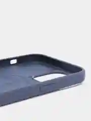 Темно-синий чехол для iPhone 13 Pro Max 6.7" Silicone Case закрытый низ с логотипом