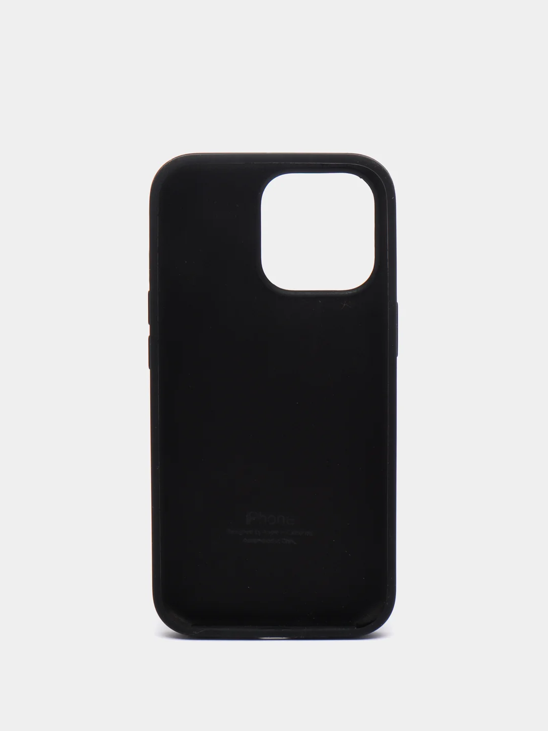 Черный чехол Silicone Case для Apple iPhone 13 Pro