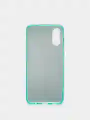 Зеленый чехол Samsung Galaxy A02, Самсунг Галакси А02 блестящий
