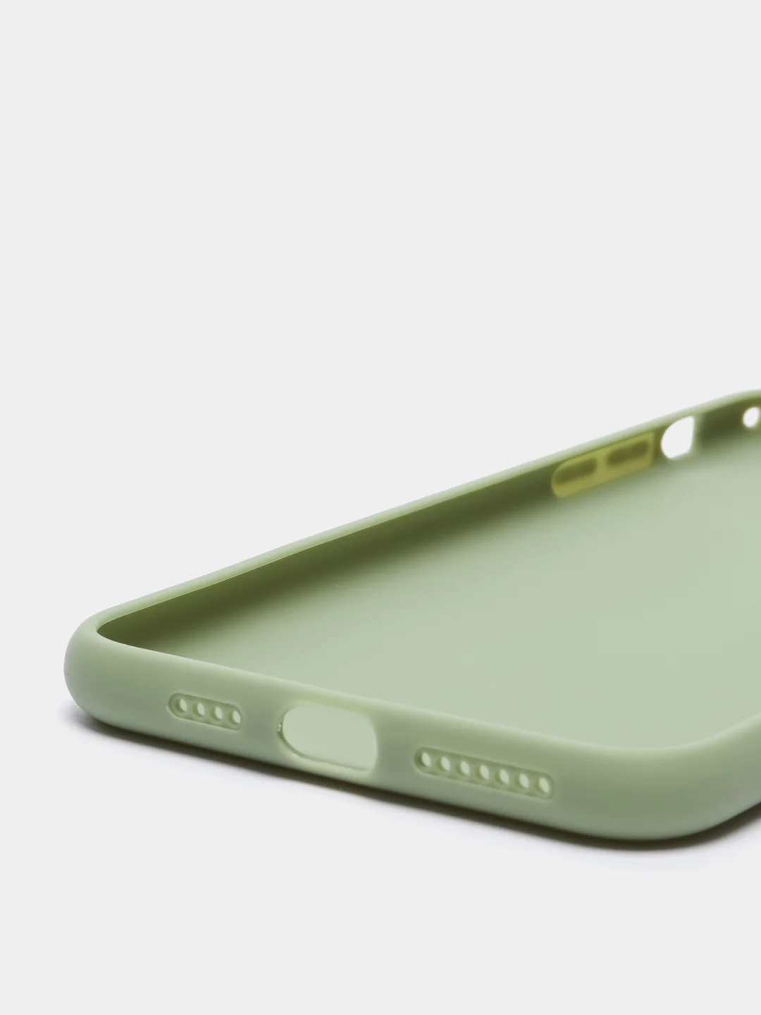 Лайм чехол для Apple iPhone XS Max силиконовый, 14 цветов