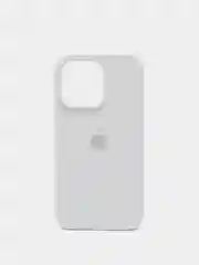 Белый чехол Silicone Case для Apple iPhone 13 Pro