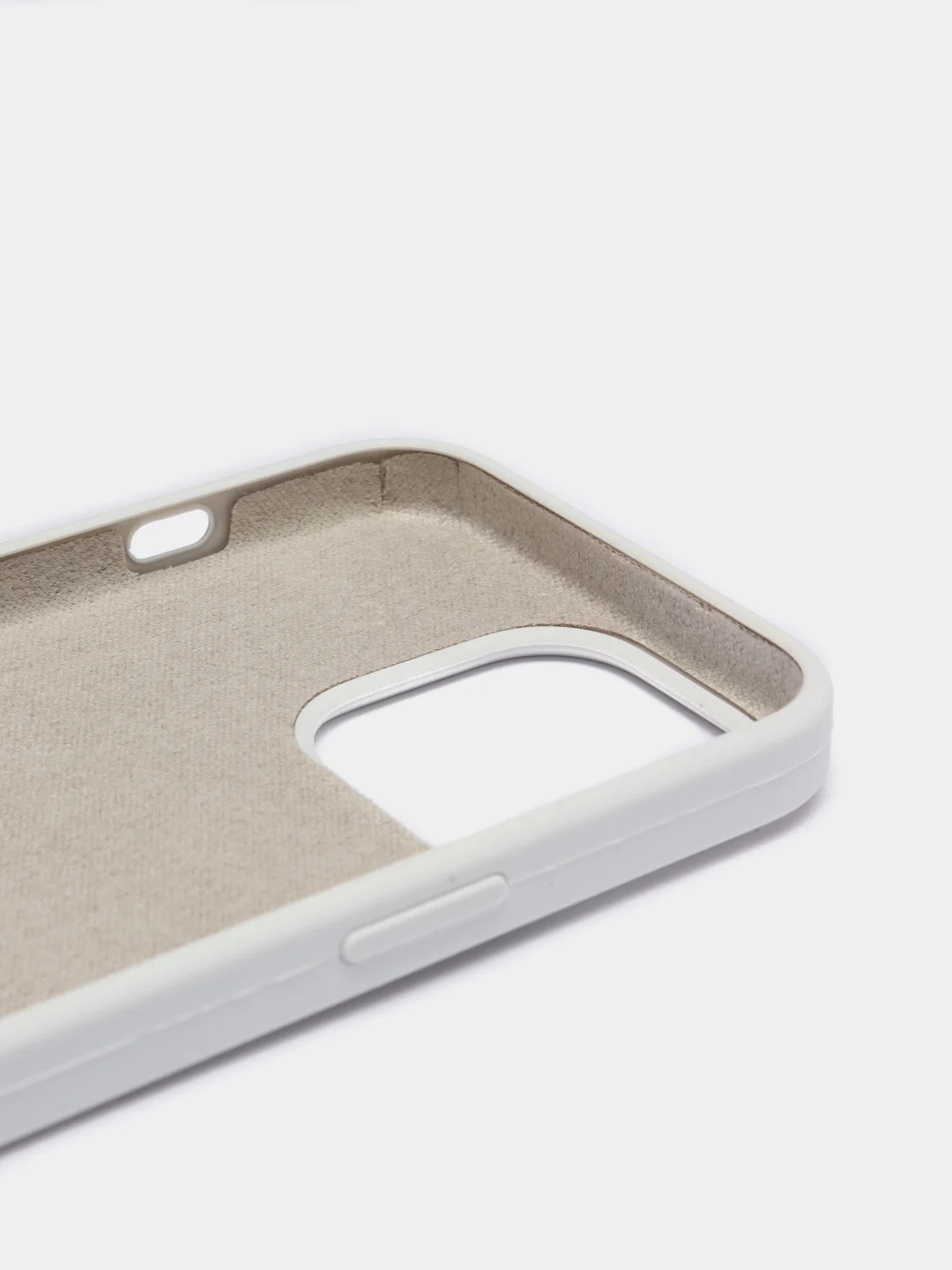 Бежевый чехол Silicone Case для Apple iPhone 13 Pro