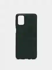 Зеленый чехол для Samsung M31S под кожу, силиконовый