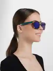 Бирюзовый очки солнцезащитные, унисекс