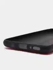 Красный чехол для Samsung M31S под кожу, силиконовый