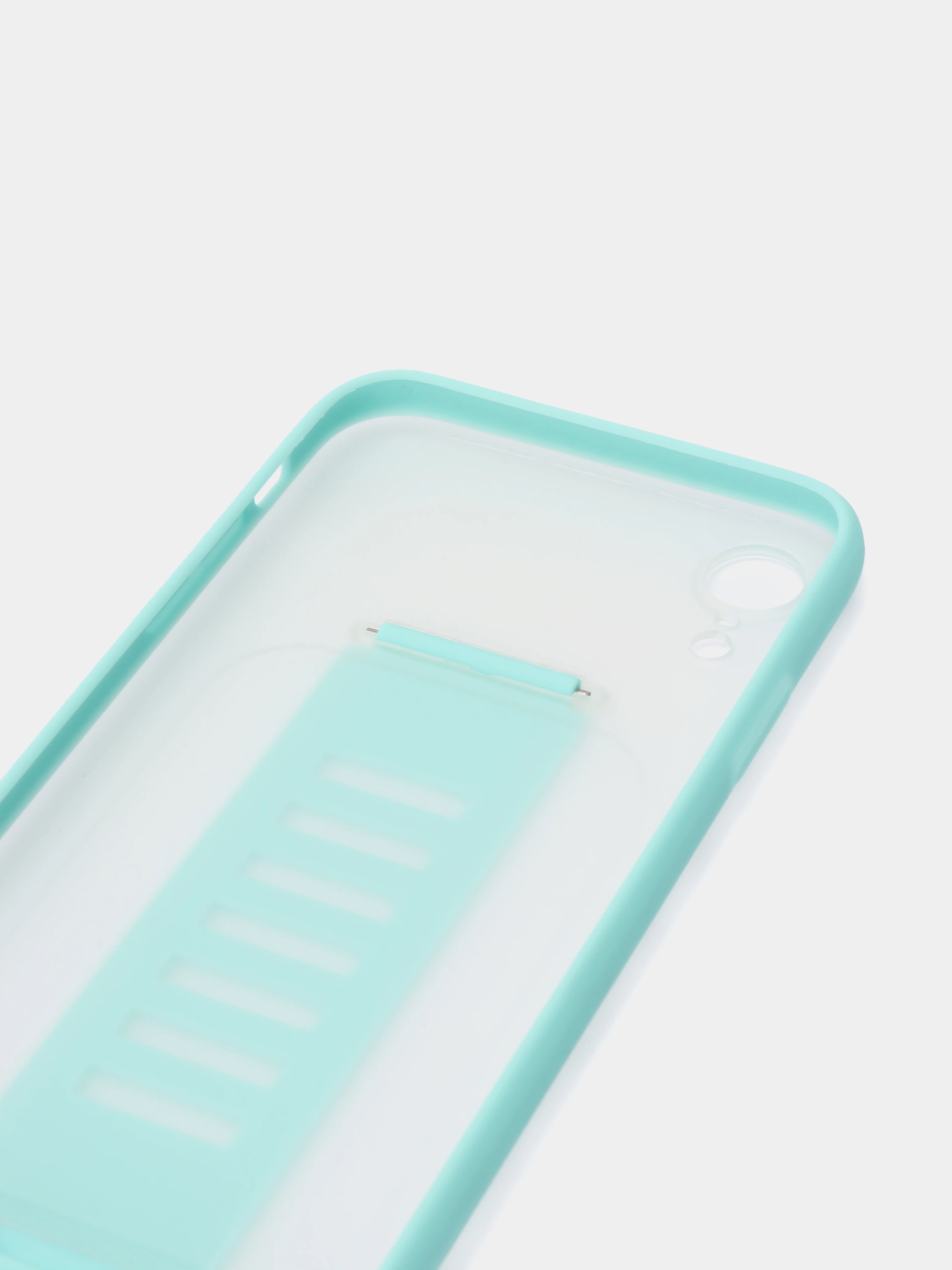 Салатовый противоударный чехол с ремешком держателем для iPhone X, Xs, XR