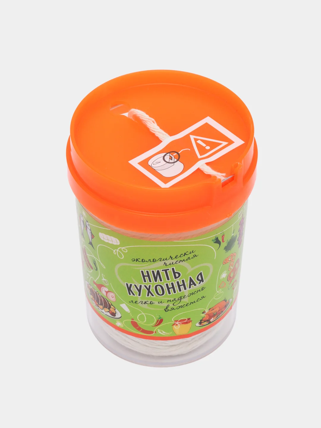 Нитка кулинарная, х/б, кухонная, в диспенсере