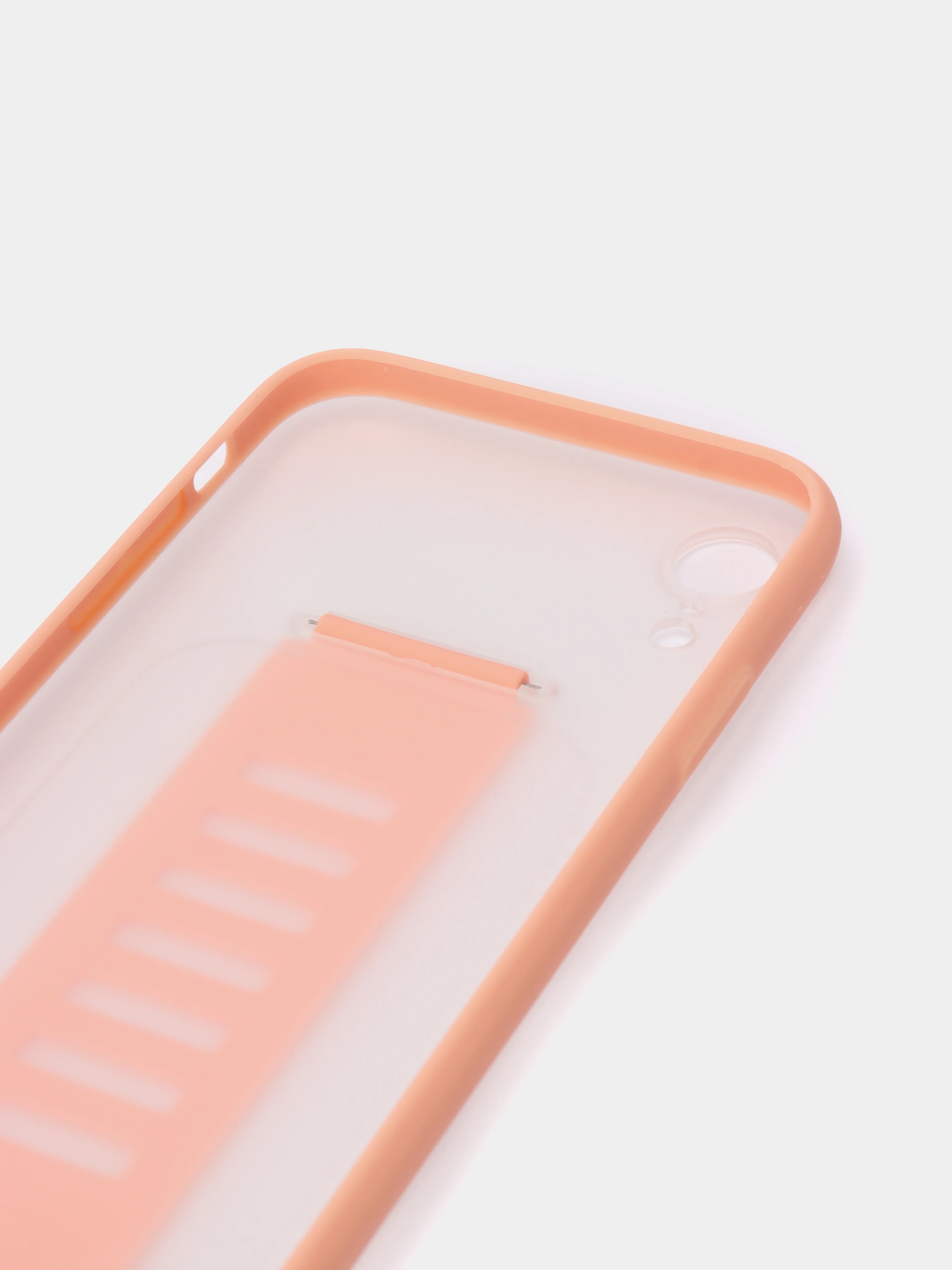 Оранжевый противоударный чехол с ремешком держателем для iPhone X, Xs, XR