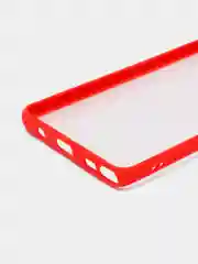 Красный чехол для Samsung Note 10E с защитой камеры