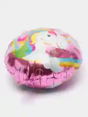 Аметистовый шар фольгированный Единорог 18"