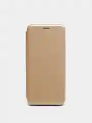 Золотой чехол-книжка Xiaomi Redmi 10, Сяоми Редми 10