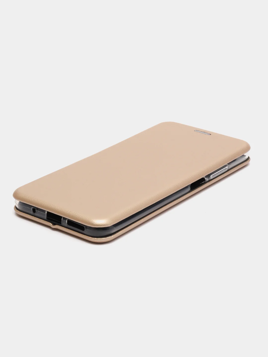 Золотой чехол-книжка Xiaomi Redmi 10, Сяоми Редми 10