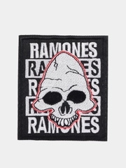 Термонашивка "Ramones с черепом"