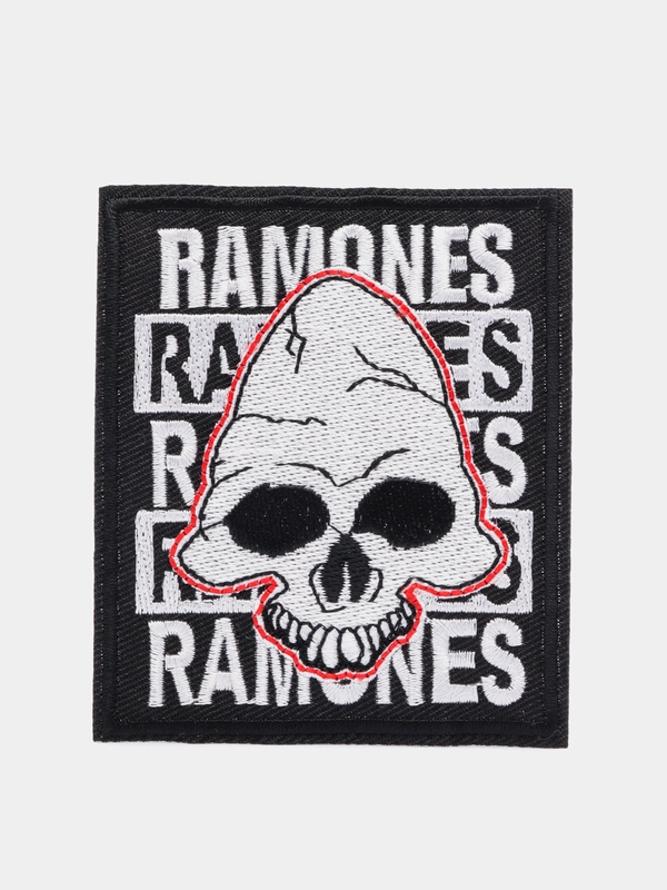 Термонашивка "Ramones с черепом"