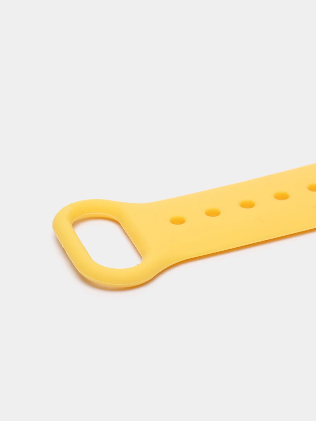 Желтый силиконовый ремешок Xiaomi Mi Band 5 / Band 6