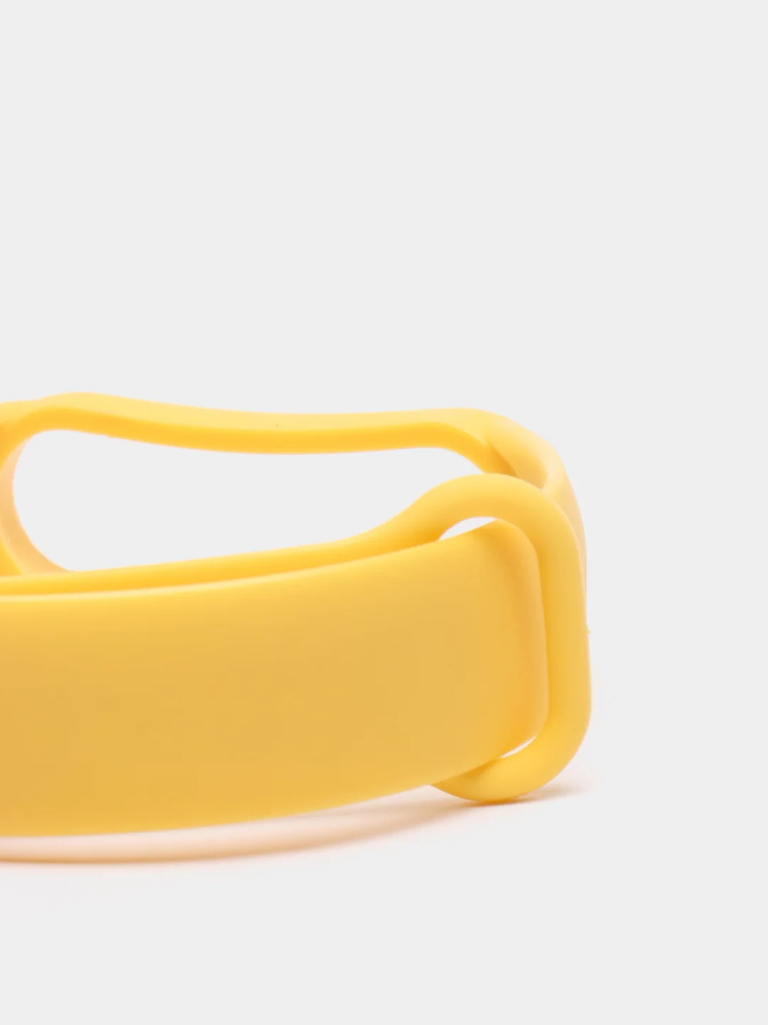 Желтый силиконовый ремешок Xiaomi Mi Band 5 / Band 6