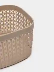 Бежевый корзинка / сухарница / корзина / конфетница ПИРУЛА IDEA