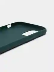 Тёмно-зелёный чехол силиконовый для iPhone 11, 11 Pro, 11 Pro Max, 12 Pro, 12 Pro Max