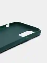 Тёмно-зелёный чехол силиконовый для iPhone 11, 11 Pro, 11 Pro Max, 12 Pro, 12 Pro Max