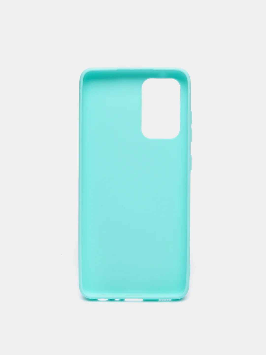 Бирюзовый чехол для Samsung Galaxy A52 А72 M21/M30S мягкий матовый TPU силикон