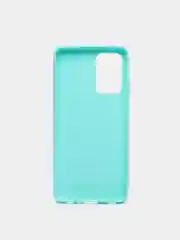 Бирюзовый чехол для Samsung Galaxy A52 А72 M21/M30S мягкий матовый TPU силикон