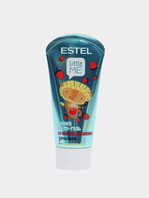 Детская зубная паста со вкусом земляники Estel Little Me Toothpaste Strawberry 50 мл