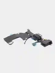 Шлейф iPhone 5 с разъемом для зарядки и аудио, микрофоном, кнопкой home и антенной, черный