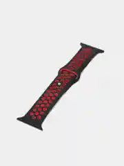 Красный ремешок, бампер и стекло Apple Watch Classic 38 40 42 44 mm Series 1, 2, 3, 4, 5, 6, SE