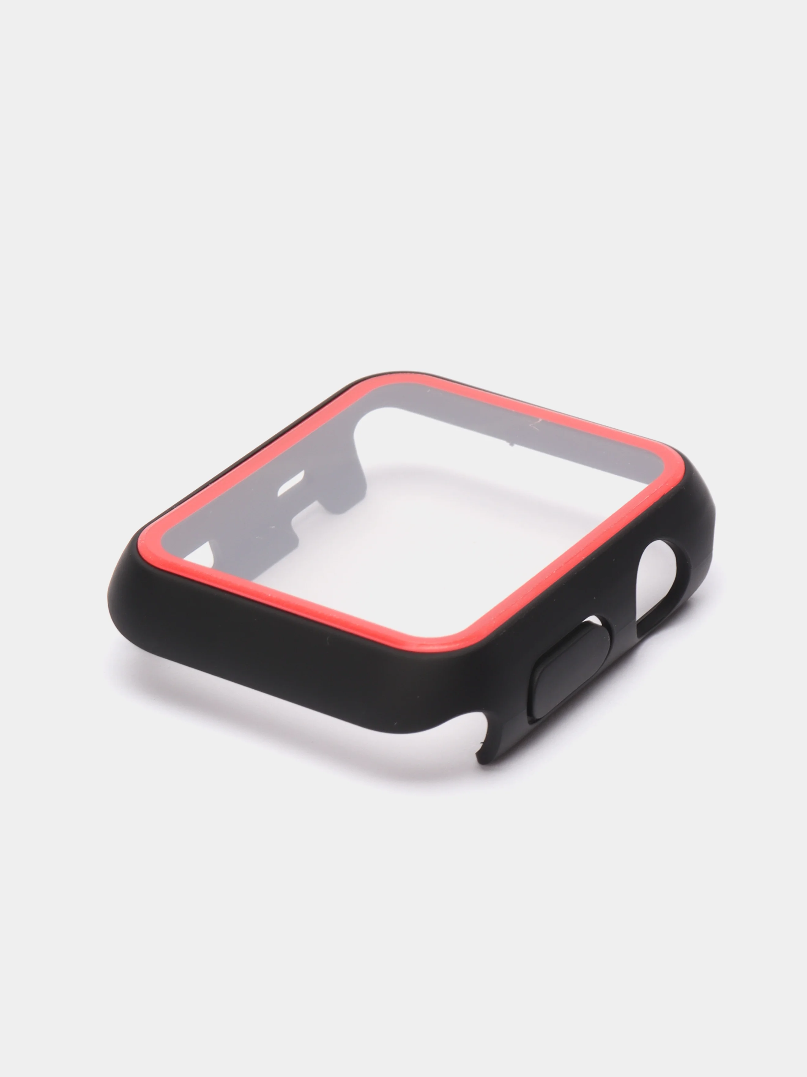 Красный ремешок, бампер и стекло Apple Watch Classic 38 40 42 44 mm Series 1, 2, 3, 4, 5, 6, SE
