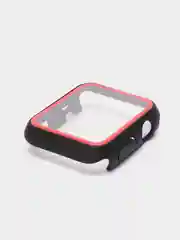 Красный ремешок, бампер и стекло Apple Watch Classic 38 40 42 44 mm Series 1, 2, 3, 4, 5, 6, SE