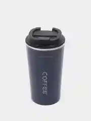 Синий термокружка Coffee / для кофе и чая / автомобильная / 510 мл