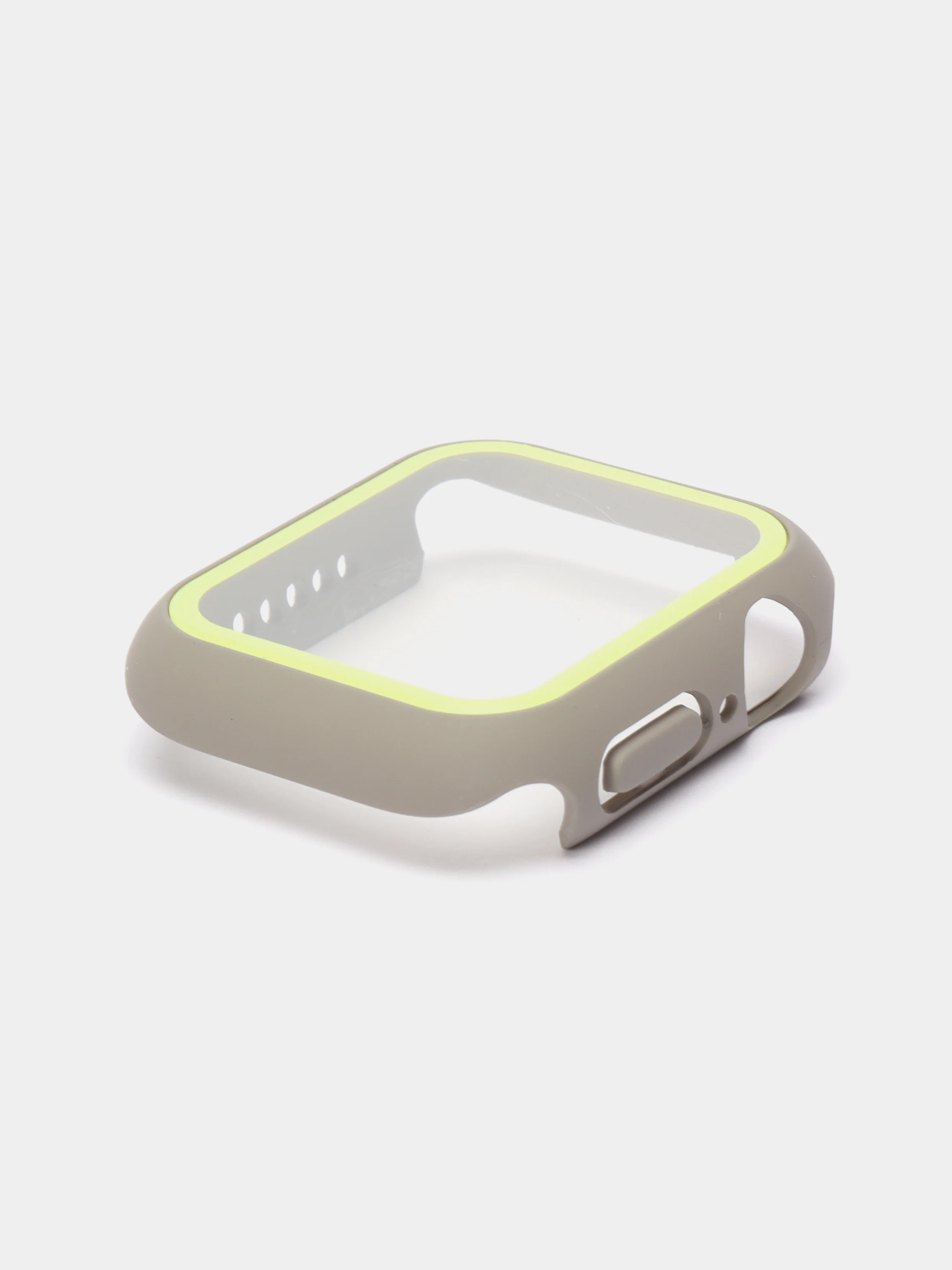 Серый ремешок, бампер и стекло Apple Watch Classic 38 40 42 44 mm Series 1, 2, 3, 4, 5, 6, SE