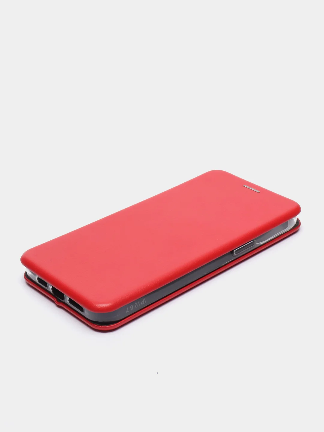 Красный чехол-книжка для iPhone 12 Pro Max, 6.7"