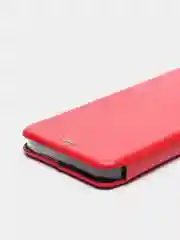Красный чехол-книжка для iPhone 12 Pro Max, 6.7"