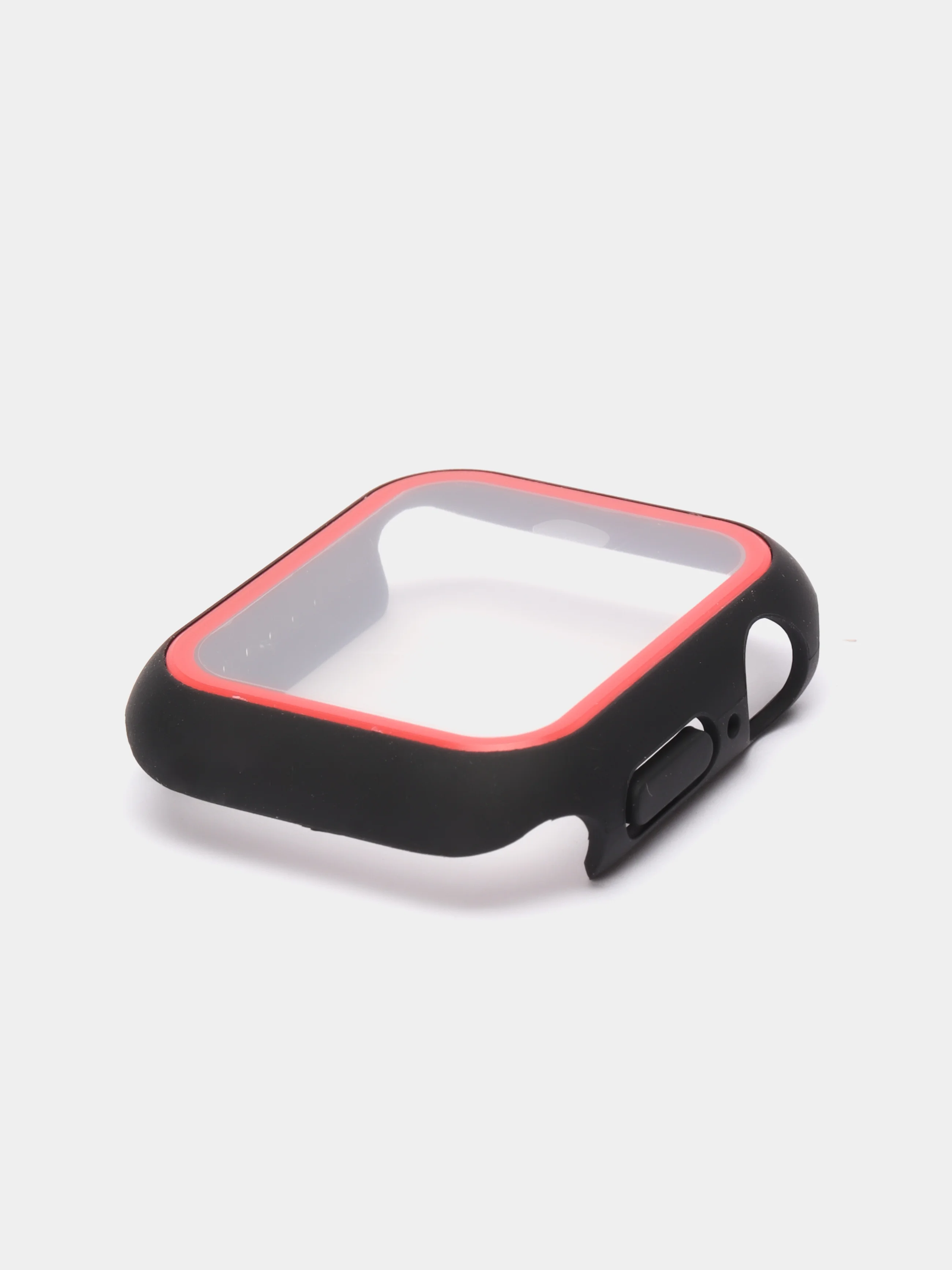Красный ремешок, бампер и стекло Apple Watch Classic 38 40 42 44 mm Series 1, 2, 3, 4, 5, 6, SE