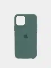 Зеленый чехол силиконовый на iPhone 12 / 12 Pro