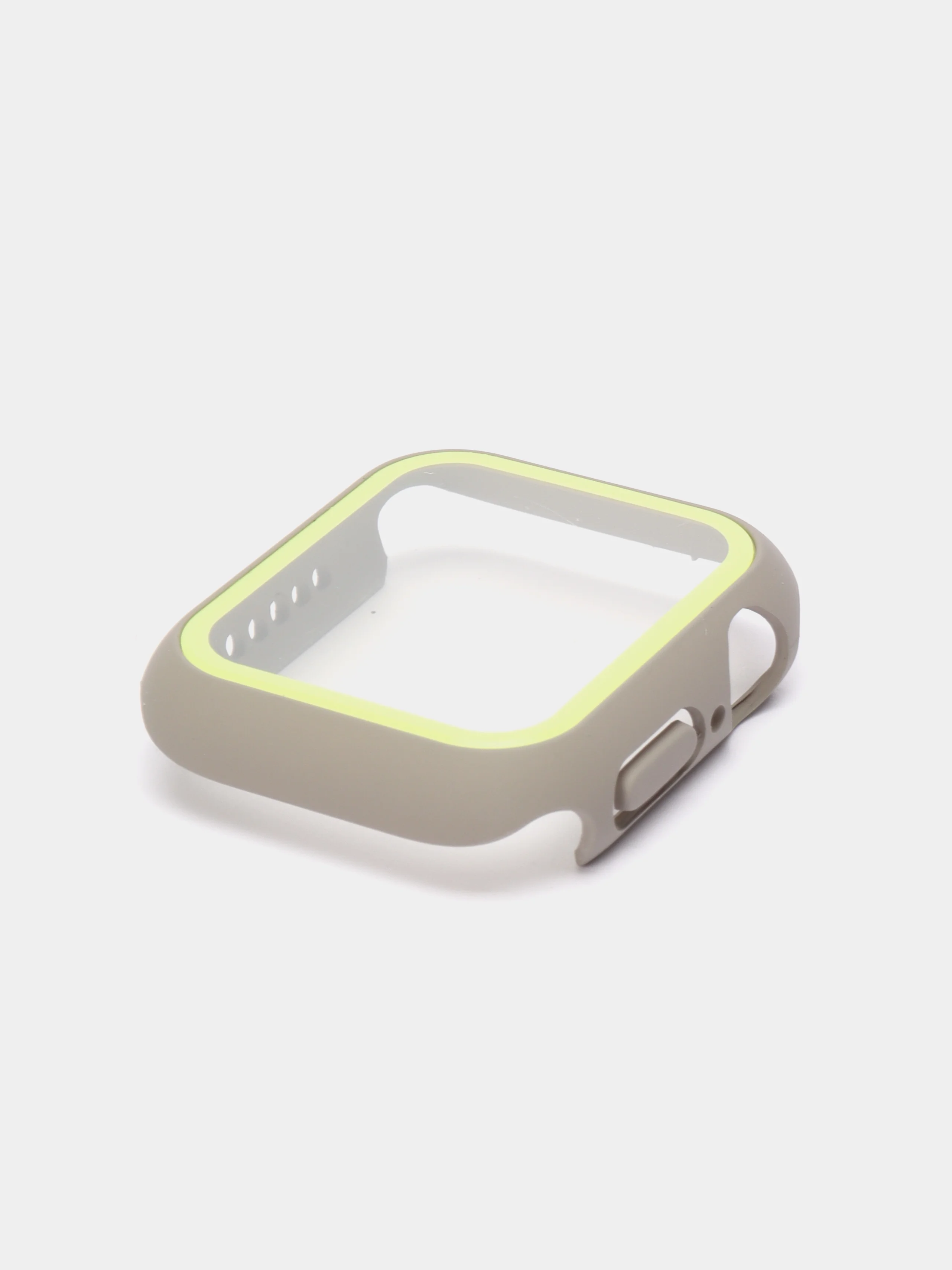Серый ремешок, бампер и стекло Apple Watch Classic 38 40 42 44 mm Series 1, 2, 3, 4, 5, 6, SE