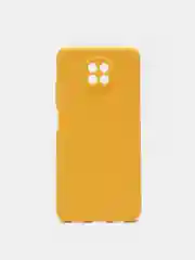 Желтый чехол для Xiaomi Redmi Note 9T, силиконовый, матовый, однотонный