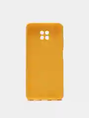Желтый чехол для Xiaomi Redmi Note 9T, силиконовый, матовый, однотонный