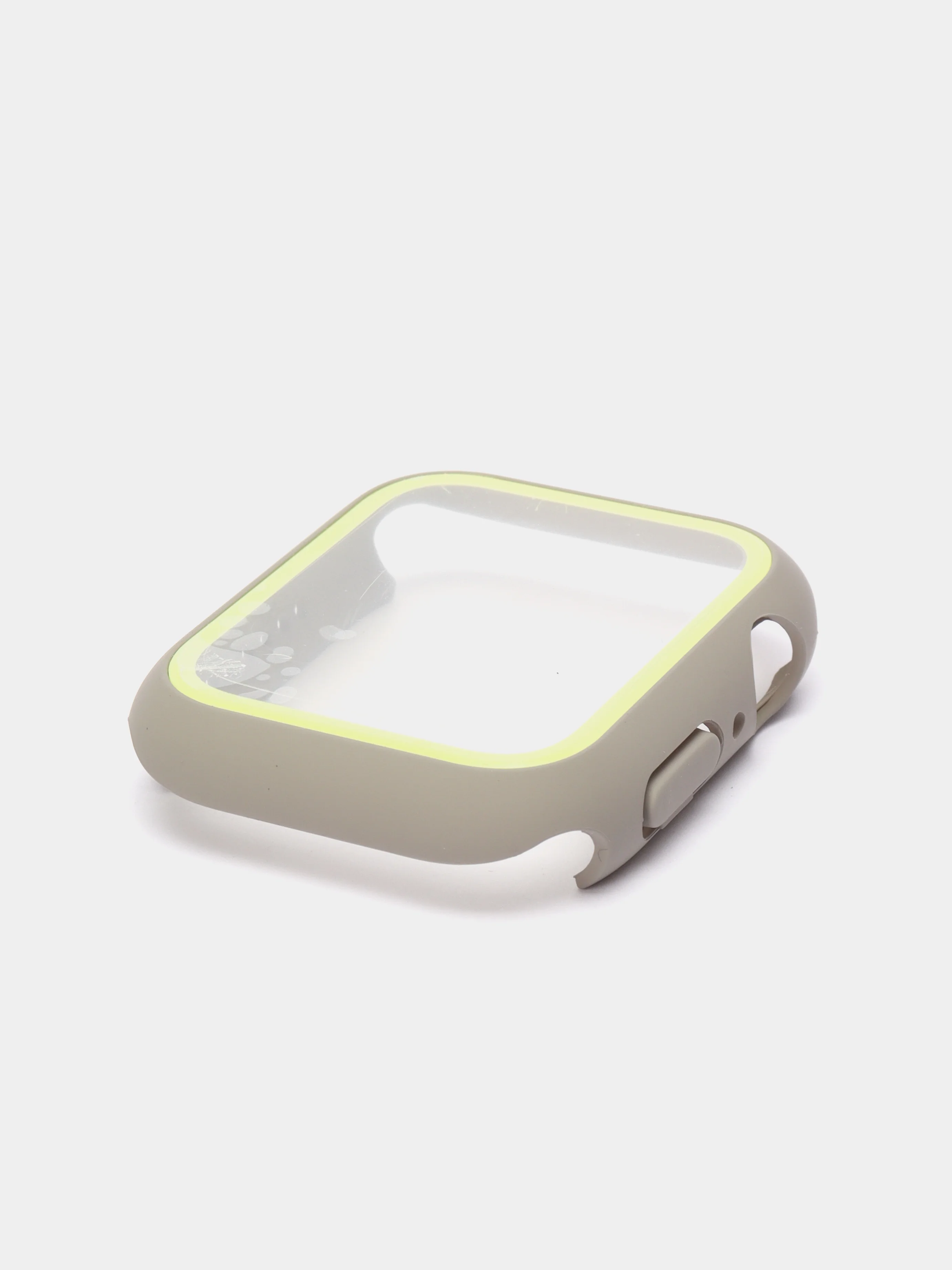 Серый ремешок, бампер и стекло Apple Watch Classic 38 40 42 44 mm Series 1, 2, 3, 4, 5, 6, SE